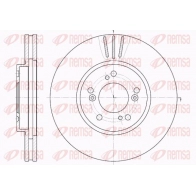 Тормозной диск KAWE GUHL 72M 62031 10 Honda Legend 3 (KA9) 1995 – 2004