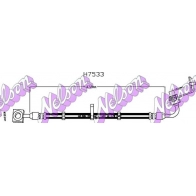 Тормозной шланг KAWE Jaguar XF (X250) 1 Седан 3.0 238 л.с. 2008 – 2015 H7533 BO9GC I3