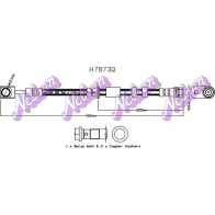 Тормозной шланг KAWE KT27Z N Ford Focus 3 (CB8) Хэтчбек 2.3 RS AWD 350 л.с. 2015 – 2025 H7873Q