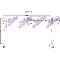 Тормозной шланг KAWE 2R69Z A H7919Q Land Rover Range Rover 4 (L405) Внедорожник 3.0 4x4 340 л.с. 2013 – 2024