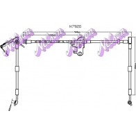 Тормозной шланг KAWE Land Rover Range Rover 4 (L405) Внедорожник 3.0 4x4 340 л.с. 2013 – 2024 H7920 4 DXUH