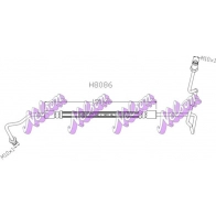 Тормозной шланг KAWE H8086 Renault Megane (LV) 4 Седан 1.3 TCe 140 (LVNB) 140 л.с. 2018 – 2024 2AJ4FI X