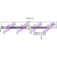 Тормозной шланг KAWE Volkswagen Amarok (2H) 1 Пикап 2.0 TSI 160 л.с. 2010 – 2025 H8097Q Z3 0BL3