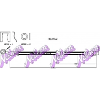 Тормозной шланг KAWE LS0W 46 H8346Q Honda CR-V 5 (RW, RT) Кроссовер 2.0 e CVT Hybrid (RT5) 145 л.с. 2018 – 2024