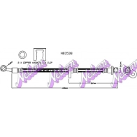 Тормозной шланг KAWE H8353Q Honda Accord 9 (CR) Седан 2.4 180 л.с. 2014 – 2025 YBW5 0