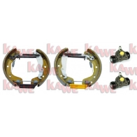Тормозные колодки KAWE OEK345 S B6TPJ9 Opel Astra (F) 1 Универсал 1.4 i 16V (F08. C05) 90 л.с. 1996 – 1998