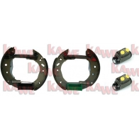 Тормозные колодки KAWE Ford Fiesta 4 (DX, JA, JB) Хэтчбек 1.0 i 65 л.с. 1999 – 2002 OEK411 H90K8 GC