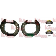 Тормозные колодки KAWE OEK412 H7 8S41 Ford Fiesta 4 (DX, JA, JB) Хэтчбек 1.8 DI 75 л.с. 2000 – 2002