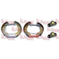 Тормозные колодки KAWE Renault Megane (KA) 1 Универсал 1.8 16V (KA0S. KA12. KA1A. KA1M. KA1R) 115 л.с. 2001 – 2003 OEK506 FT GE25G