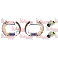 Тормозные колодки KAWE Ford Fiesta 4 (DX, JA, JB) Хэтчбек 1.0 i 65 л.с. 1999 – 2002 OEK542 1 G9KA6