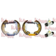 Тормозные колодки KAWE SY6CGN 4 OEK558 Opel Corsa (C) 3 Хэтчбек 1.7 CDTI (F08. F68) 100 л.с. 2003 – 2009
