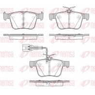 Тормозные колодки дисковые, комплект KAWE Audi TT (8S) 3 2014 – 2020 X49 RHS 1516 11
