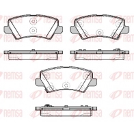 Тормозные колодки дисковые, комплект KAWE 3 I6Z0N9 1804 02 Kia Picanto (JA) 3 Хэтчбек 1.2 MPI 84 л.с. 2020 – 2025
