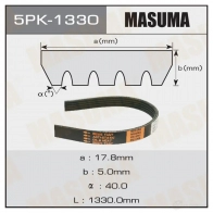 Ремень привода навесного оборудования MASUMA 1422885114 S79BN A 5PK-1330
