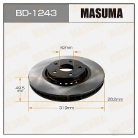Диск тормозной MASUMA XBVZIN P BD-1243 1422879577