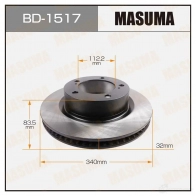 Диск тормозной MASUMA G6I OMUL BD-1517 1420577656
