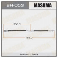 Шланг тормозной MASUMA 1422880476 BH-053 GEU EQ