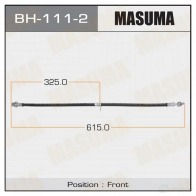 Шланг тормозной MASUMA 1422879255 2 FBYS BH-111-2