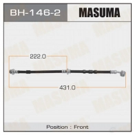 Шланг тормозной MASUMA BH-146-2 CZGL 6TE 1422880339