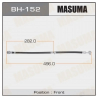 Шланг тормозной MASUMA 1422880370 BH-152 0 KGMR