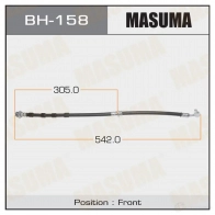 Шланг тормозной MASUMA ZJ4P U BH-158 1422880366