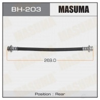 Шланг тормозной MASUMA BH-203 1422880395 LZUK W12