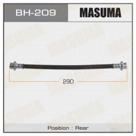 Шланг тормозной MASUMA BH-209 PII4 HI 1422880330