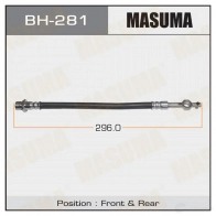Шланг тормозной MASUMA 0LS9O L 1422880587 BH-281