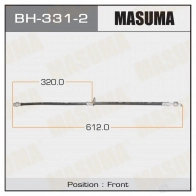 Шланг тормозной MASUMA MMGX A BH-331-2 1422880227