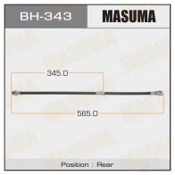 Шланг тормозной MASUMA D 1IV0 BH-343 1422880590