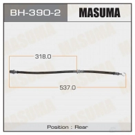 Шланг тормозной MASUMA 1422880157 BH-390-2 2Z 0GW