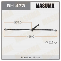 Шланг тормозной MASUMA BH-473 1422880030 L1E4W T