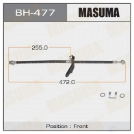Шланг тормозной MASUMA K BHOSTW BH-477 1422880027