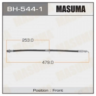 Шланг тормозной MASUMA BH-544-1 1422880468 8E8PV V
