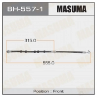 Шланг тормозной MASUMA BH-557-1 1422879988 IFCI S