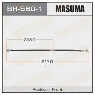 Шланг тормозной MASUMA 1422879983 BH-560-1 NVP EIM