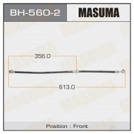 Шланг тормозной MASUMA BH-560-2 P0W WVPP 1422879982