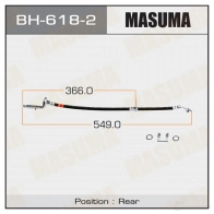 Шланг тормозной MASUMA 1422880440 B6 KRU BH-618-2