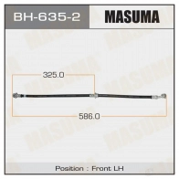 Шланг тормозной MASUMA 1422879829 BH-635-2 2RQB P41