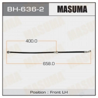 Шланг тормозной MASUMA SE2H M0W BH-636-2 1422879827