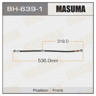 Шланг тормозной MASUMA BH-639-1 1422879822 B 9SZFQ