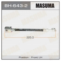 Шланг тормозной MASUMA 1422879853 AP UT0XV BH-643-2