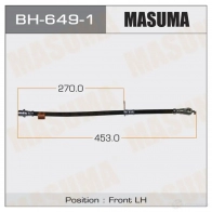 Шланг тормозной MASUMA 1422879846 M GK230 BH-649-1