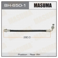 Шланг тормозной MASUMA Toyota RAV4 (XA20) 2 Кроссовер 2.0 4WD (ACA21. ACA20) 150 л.с. 2000 – 2005 BH-650-1 Y7 PIP