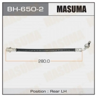 Шланг тормозной MASUMA BH-650-2 HUI1 P2F 1422879843