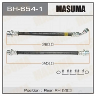 Шланг тормозной MASUMA CD67 8D 1422879838 BH-654-1