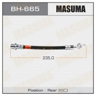 Шланг тормозной MASUMA BH-665 Toyota Corolla (E150) 10 Седан 1.3 3 101 л.с. 2007 – 2024 R9B4 8