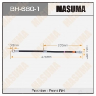 Шланг тормозной MASUMA TYZ UXWY 1439697209 BH-680-1