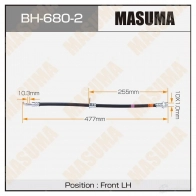 Шланг тормозной MASUMA BH-680-2 XE7 NU 1439697210