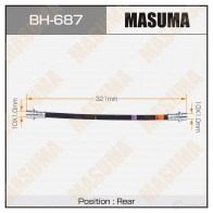 Шланг тормозной MASUMA 1439697214 VS 3P2Q BH-687